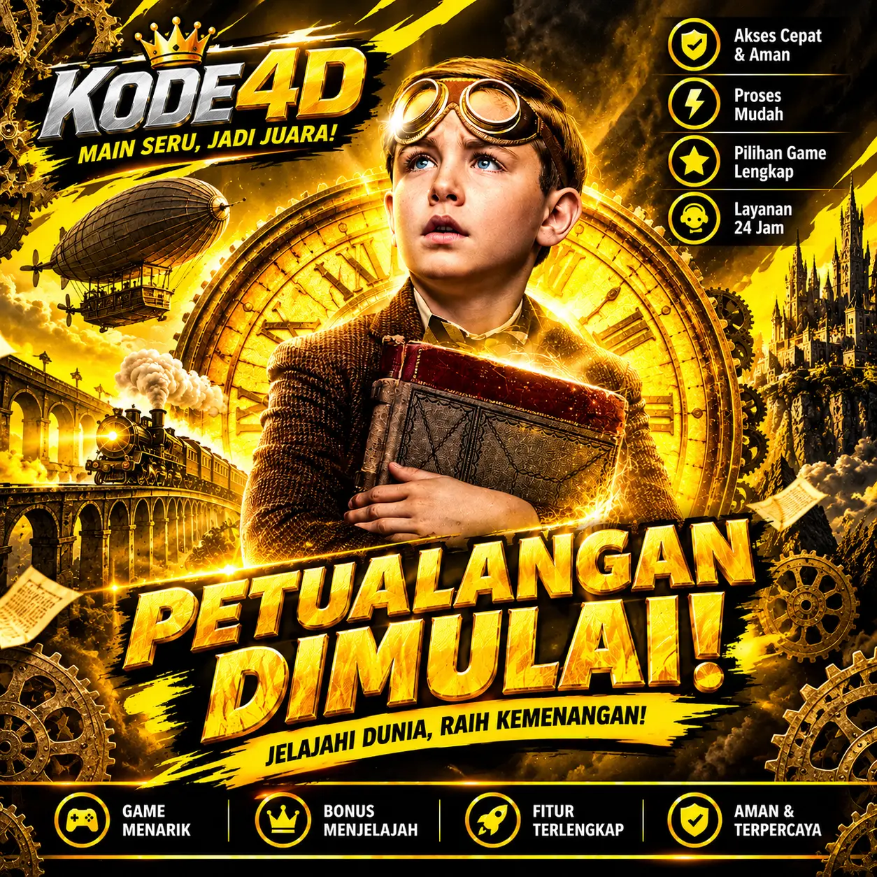 KODE4D > Platform Terbaik Jelajahi Aneka Jenis Game Uang Asli Tanpa Unduh